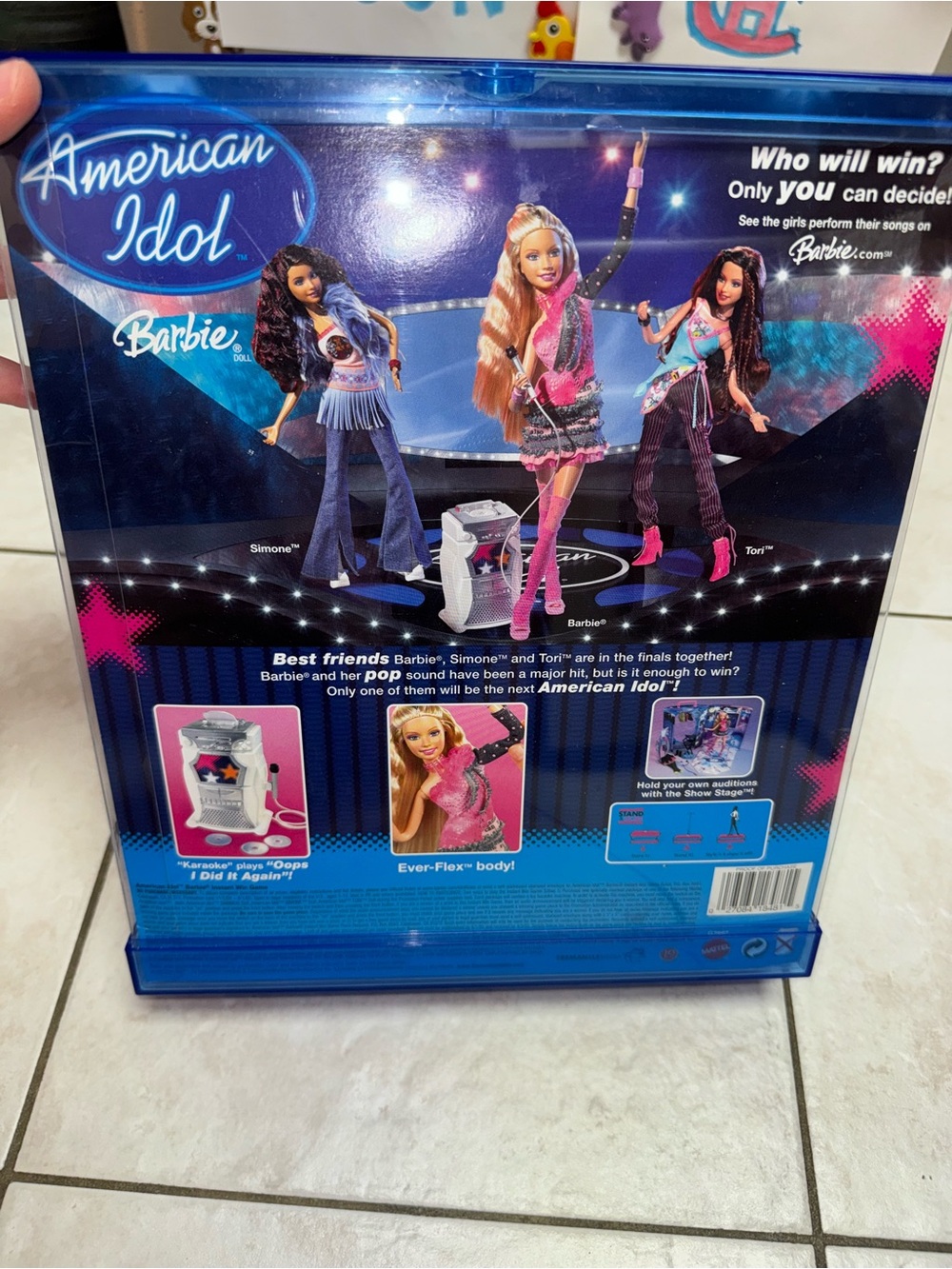 Barbie Pink and Black American Idol Stage Doll with Karaoke Mic - Picture 5 of 5